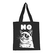 Grumpy Cat No Tote Bag